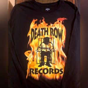 Death Row Records LS tee XL